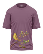 Golden Finch Branch Oversized T-Shirt