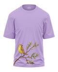 Golden Finch Branch Oversized T-Shirt