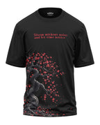 Bloom Without Noise Cotton Oversized T-Shirt