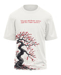 Bloom Without Noise Cotton Oversized T-Shirt