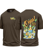 Oops I Drink It Cotton Oversized T-Shirt