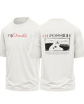 I'm Possible Cotton Oversized T-Shirt