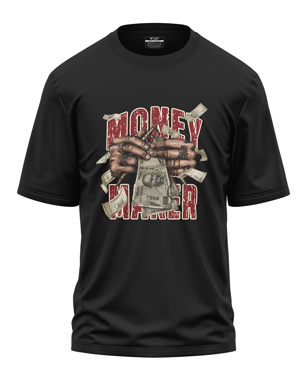 Money Maker Cotton Oversized T-Shirt
