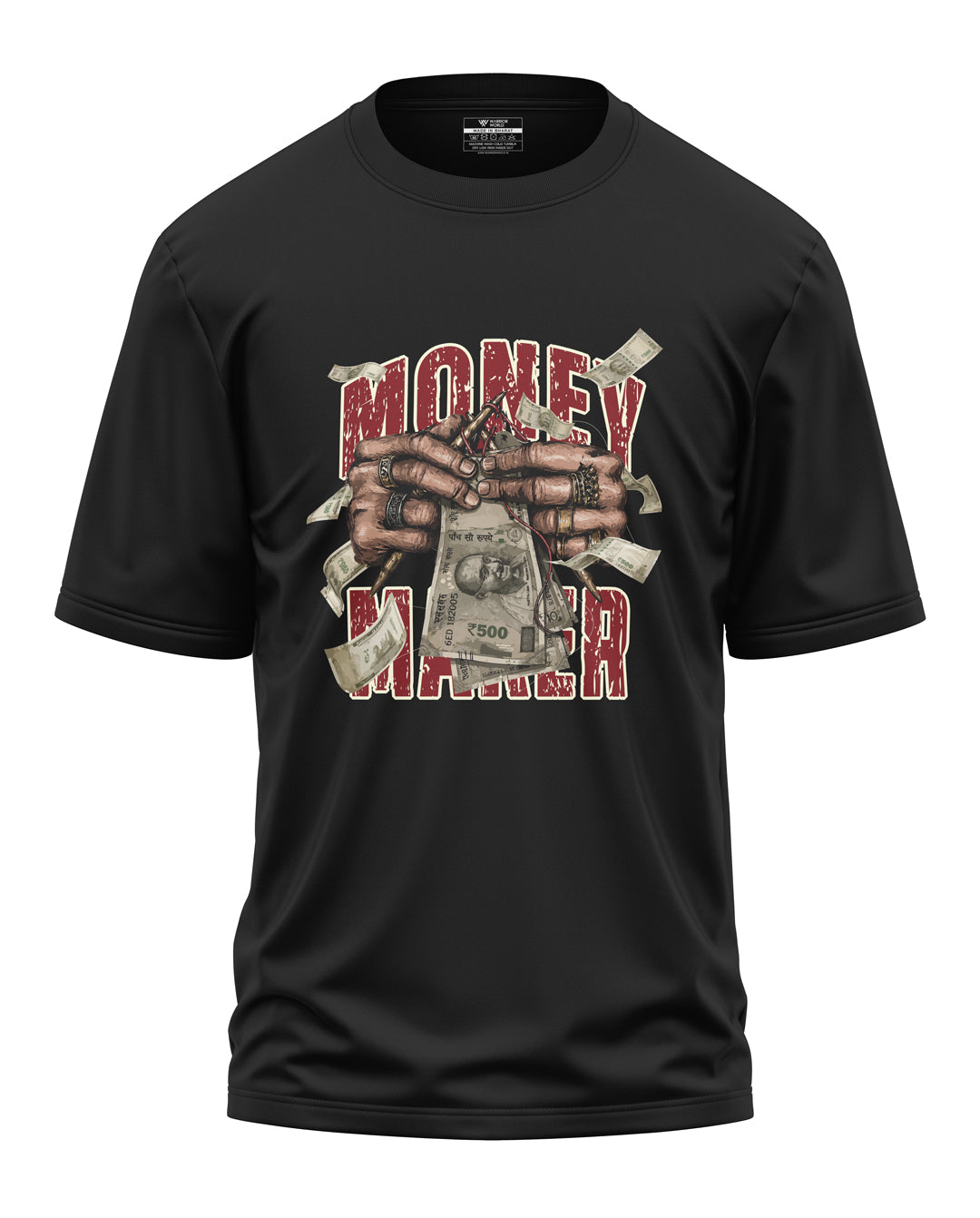 Money Maker Cotton Oversized T-Shirt
