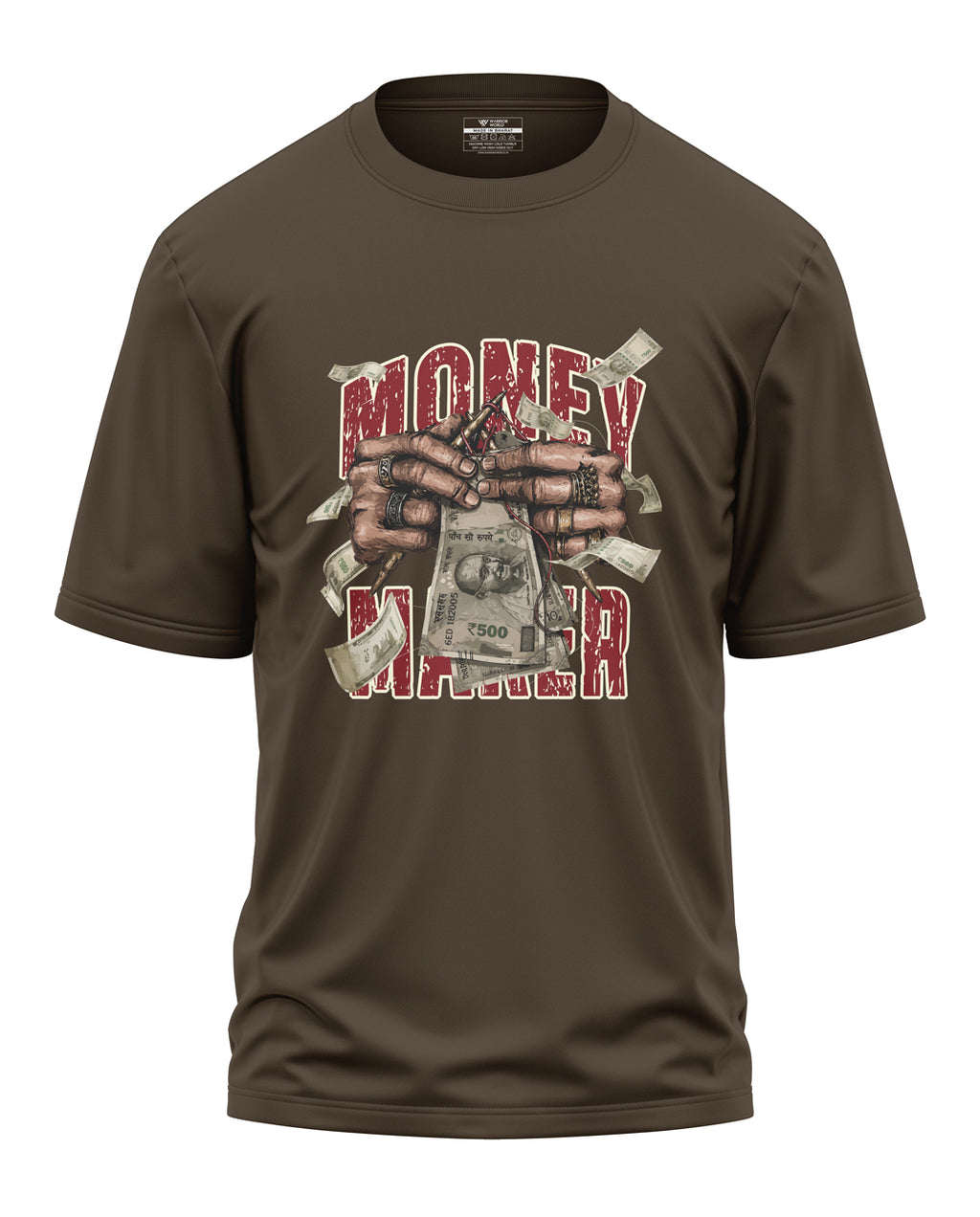 Money Maker Cotton Oversized T-Shirt