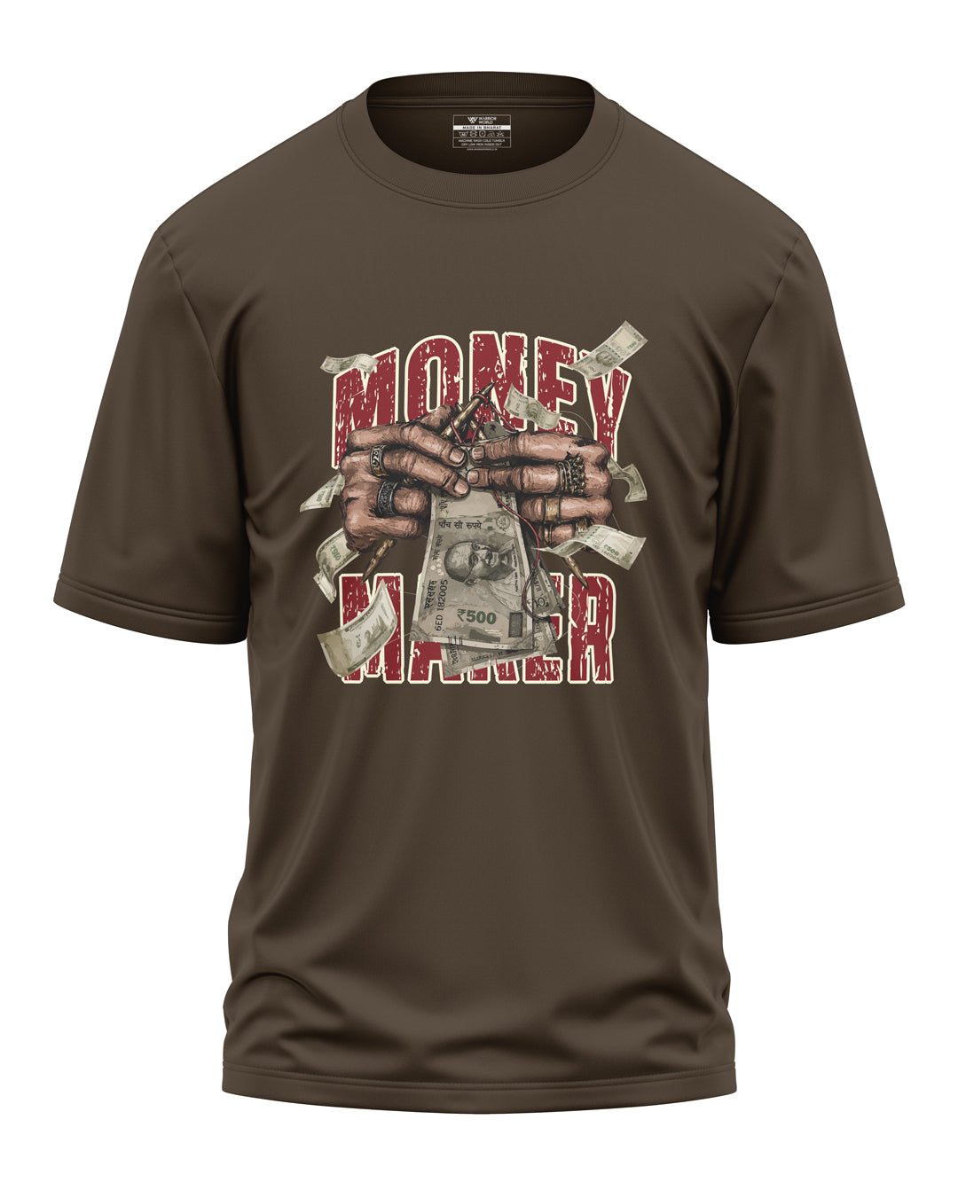 Money Maker Cotton Oversized T-Shirt