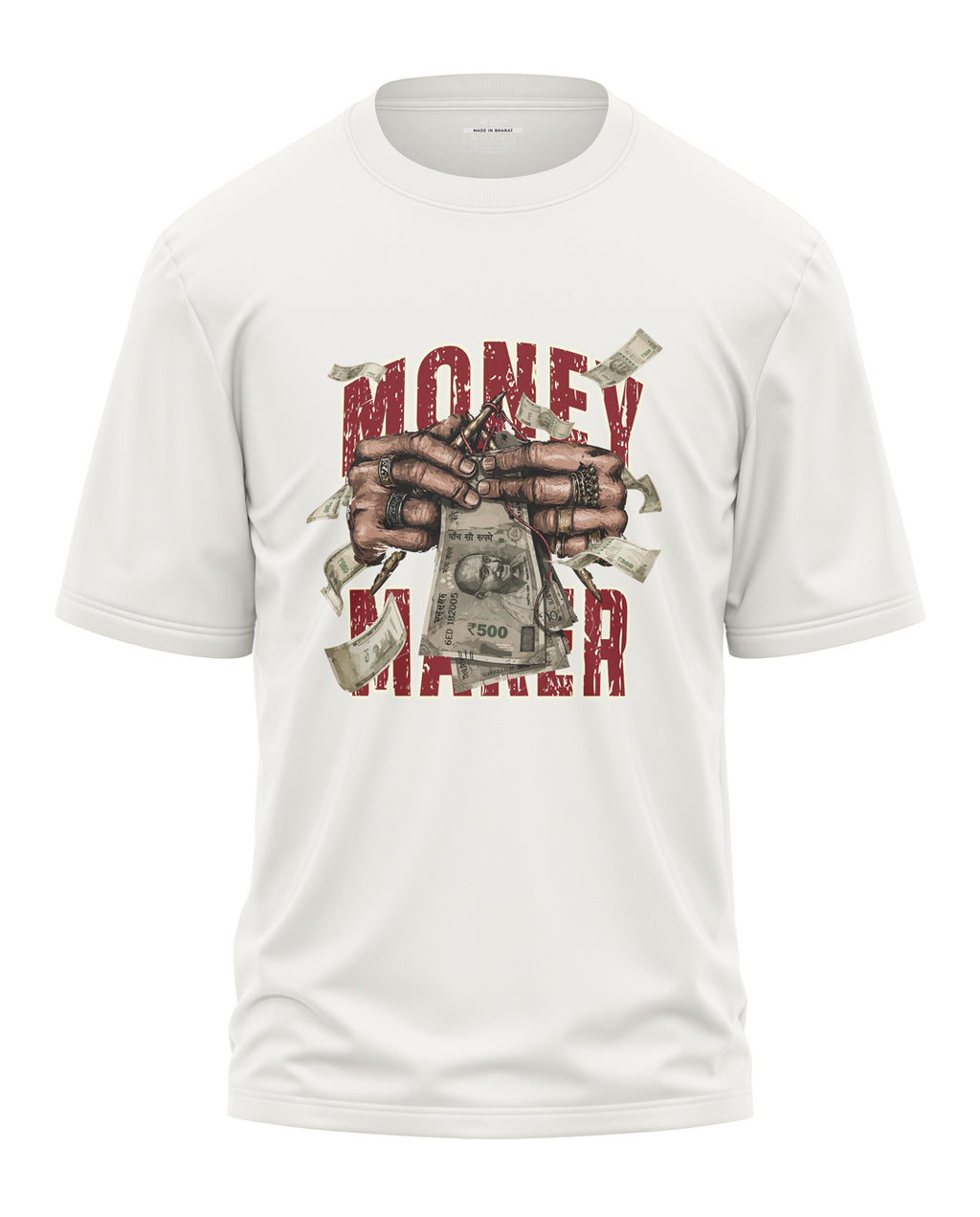 Money Maker Cotton Oversized T-Shirt