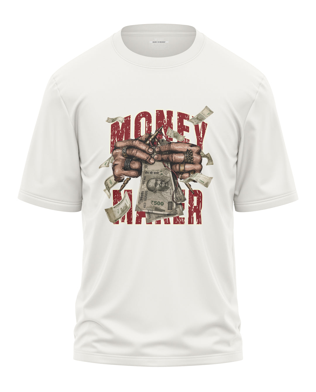 Money Maker Cotton Oversized T-Shirt
