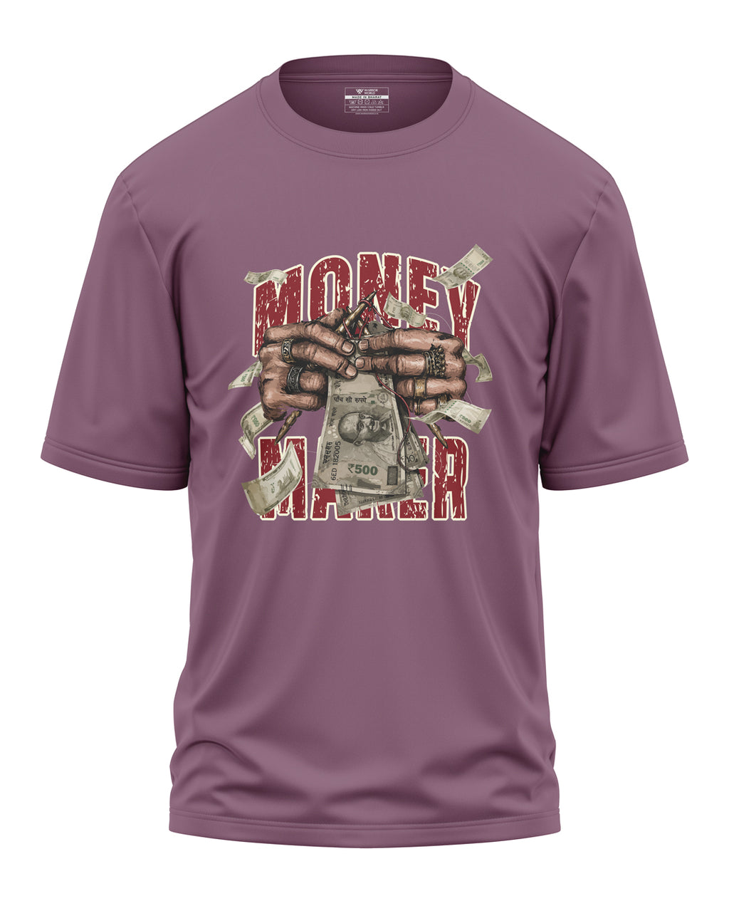Money Maker Cotton Oversized T-Shirt