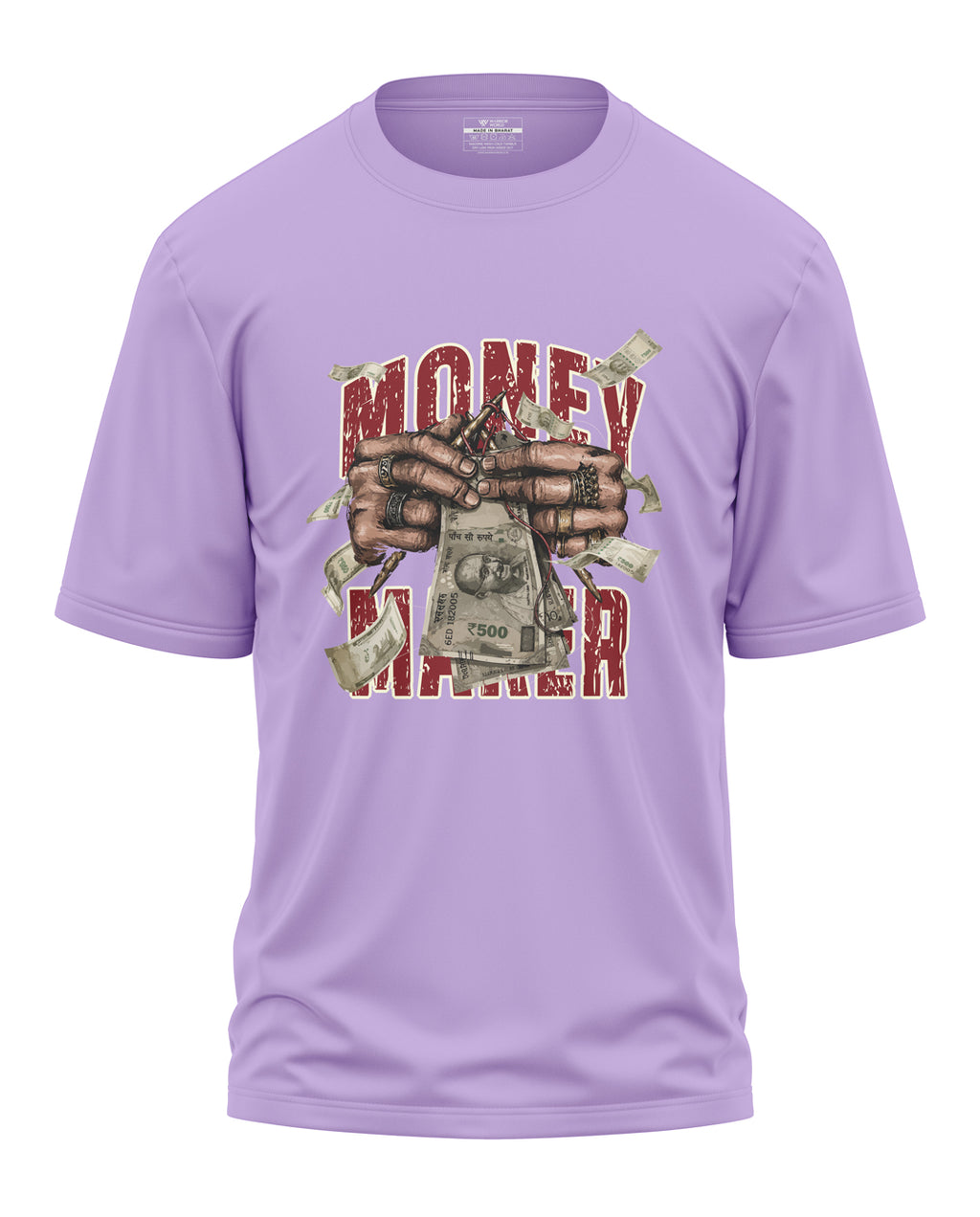Money Maker Cotton Oversized T-Shirt