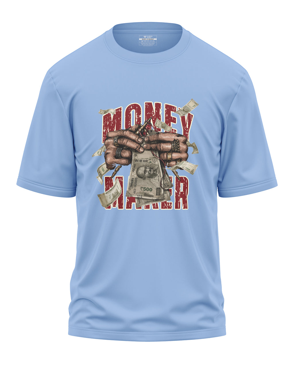 Money Maker Cotton Oversized T-Shirt
