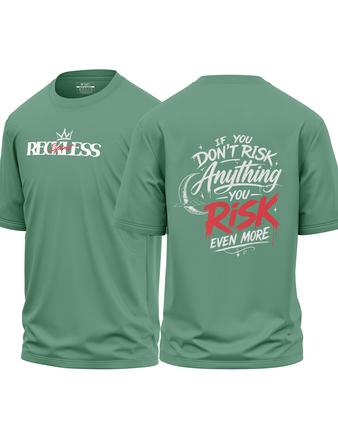 Reckless Spirit Cotton Oversized T-Shirt