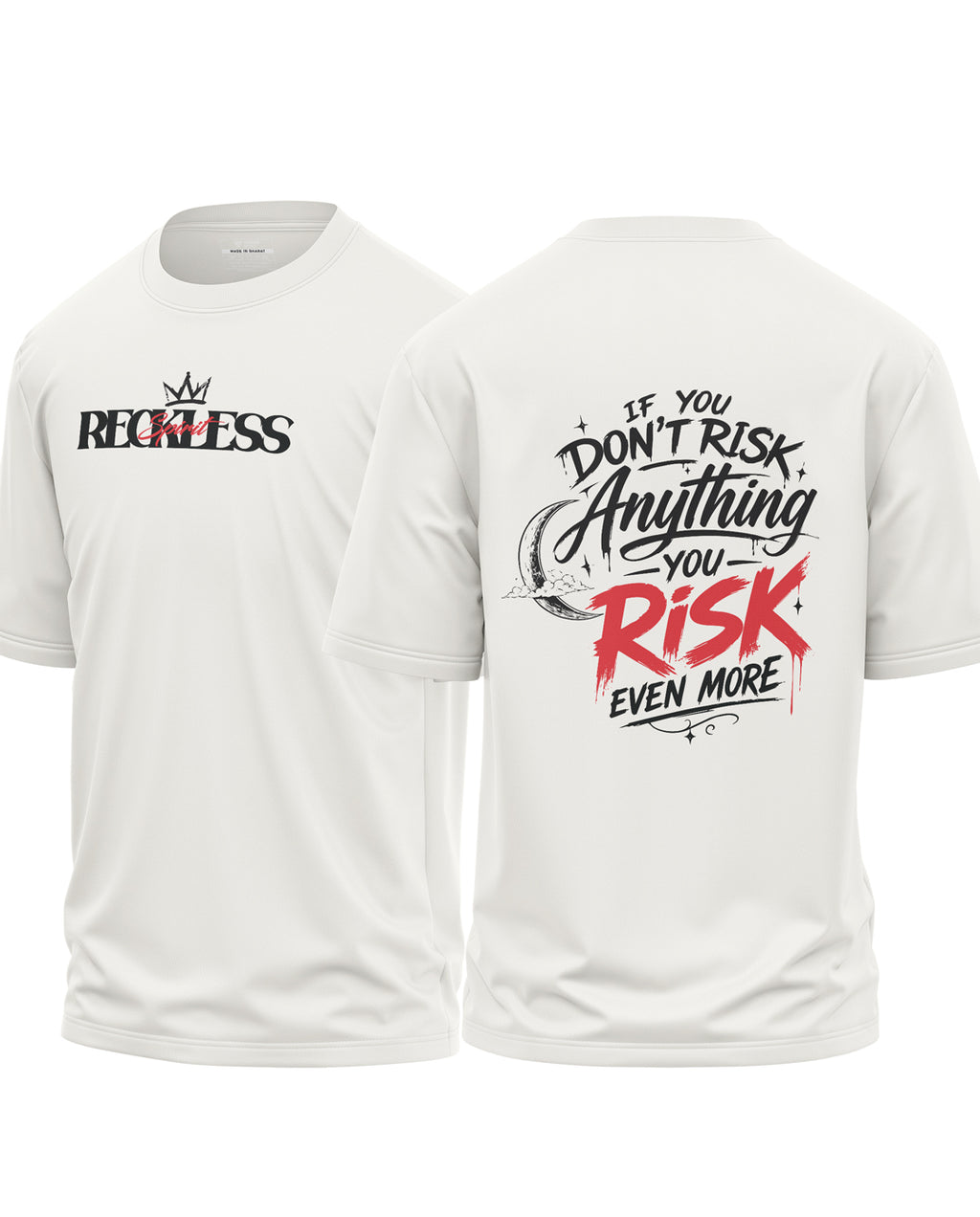 Reckless Spirit Cotton Oversized T-Shirt