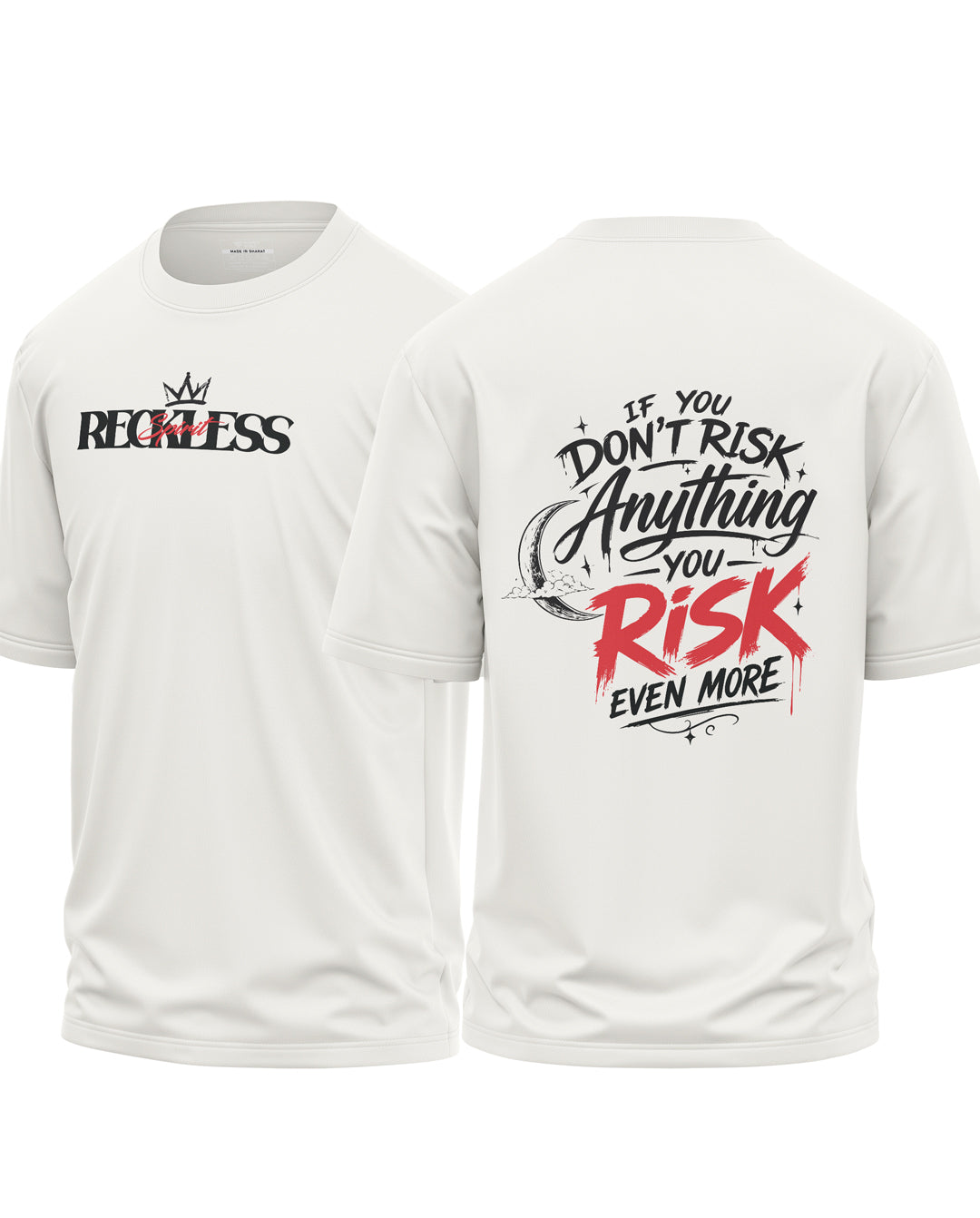 Reckless Spirit Cotton Oversized T-Shirt