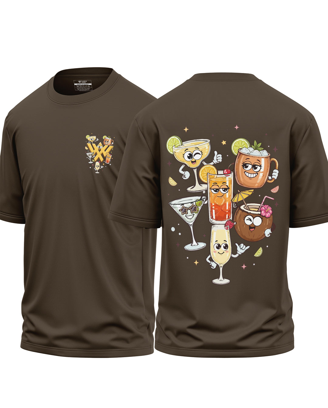 Sip Squad Cotton Oversized T-Shirt