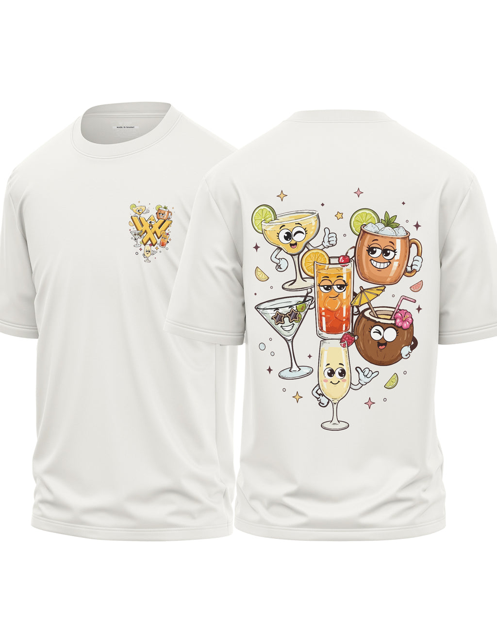 Sip Squad Cotton Oversized T-Shirt