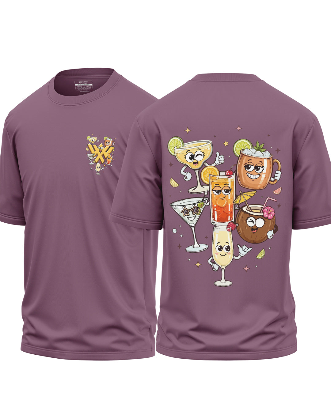Sip Squad Cotton Oversized T-Shirt