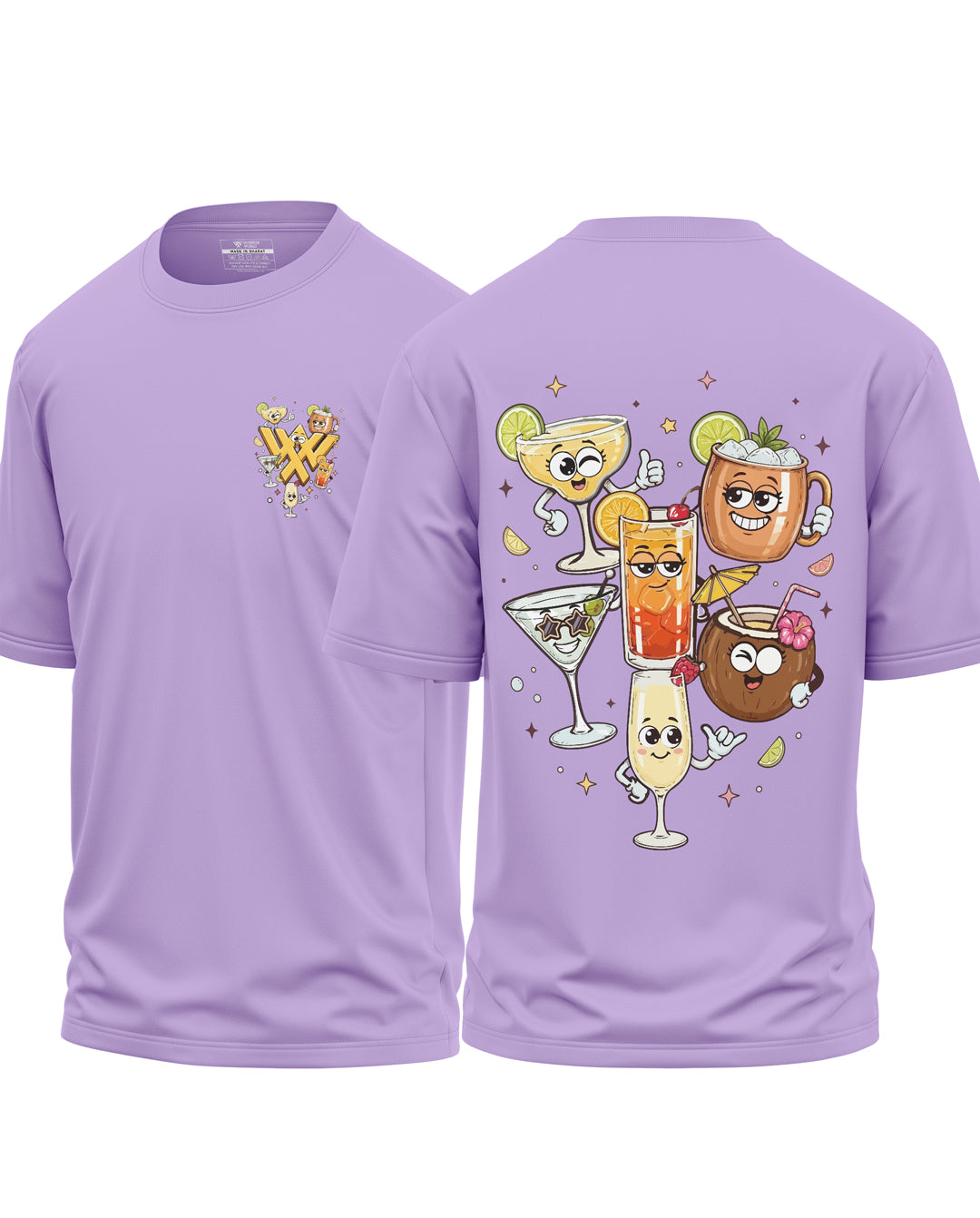 Sip Squad Cotton Oversized T-Shirt