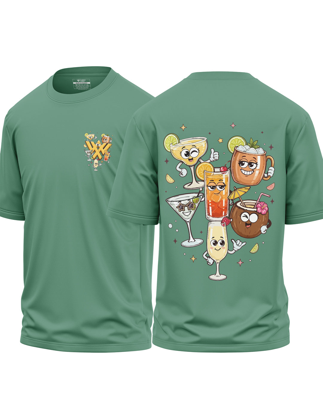 Sip Squad Cotton Oversized T-Shirt
