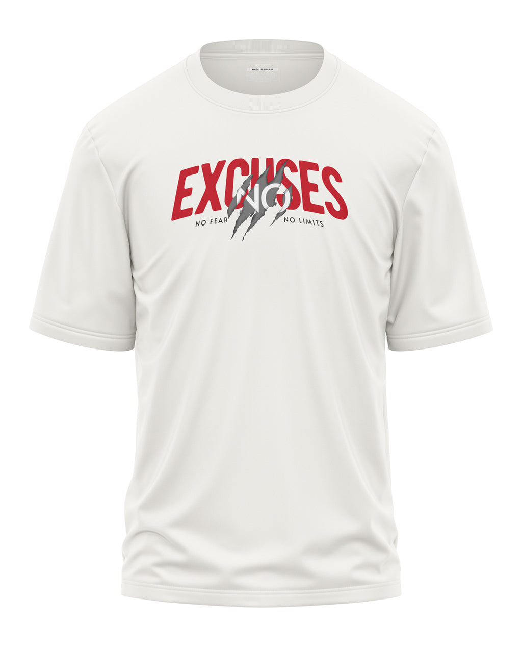 No Excuses Cotton Oversized T-Shirt
