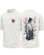 Ronin Bloom Sakura Samurai Oversized T-Shirt