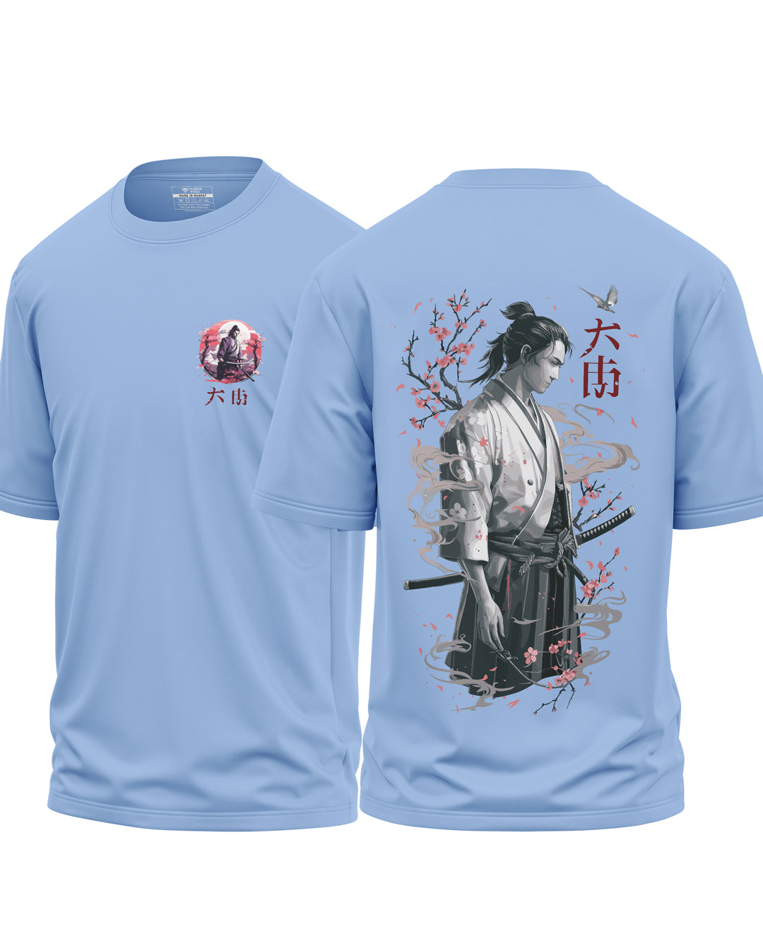 Ronin Bloom Sakura Samurai Oversized T-Shirt