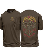 Rock Rebel Roses Oversized T-Shirt
