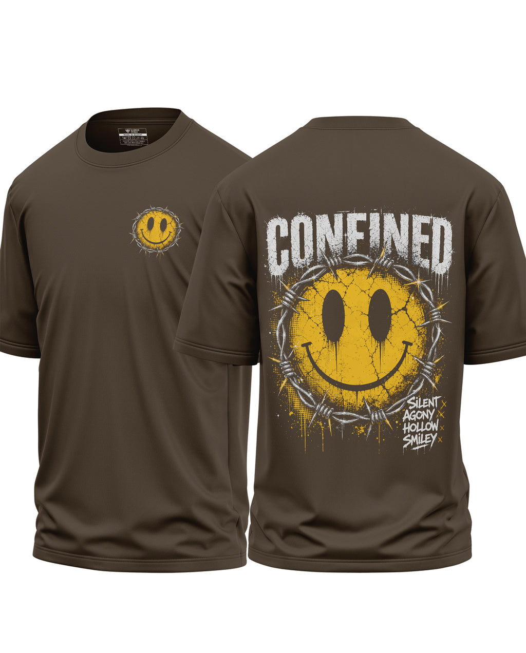 Confined Smile Oversized T-Shirt