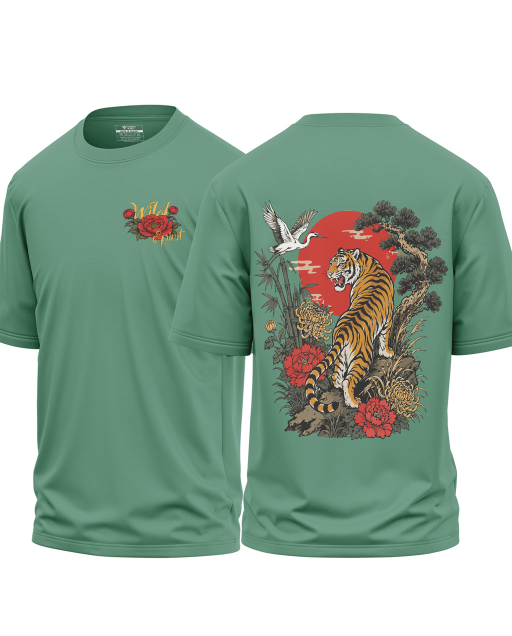 Wild Spirit Tiger Oversized T-Shirt