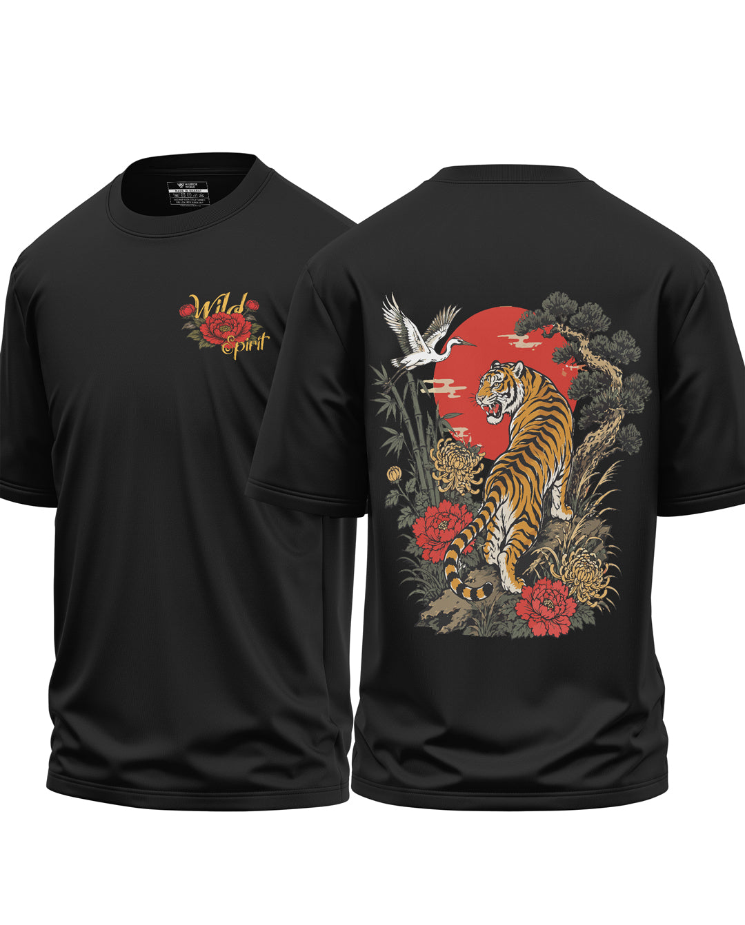 Wild Spirit Tiger Oversized T-Shirt