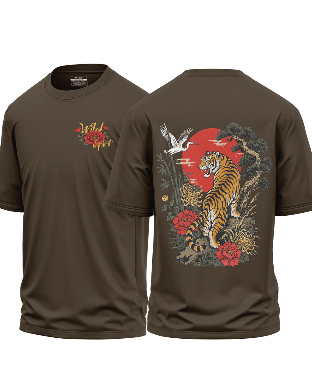 Wild Spirit Tiger Oversized T-Shirt
