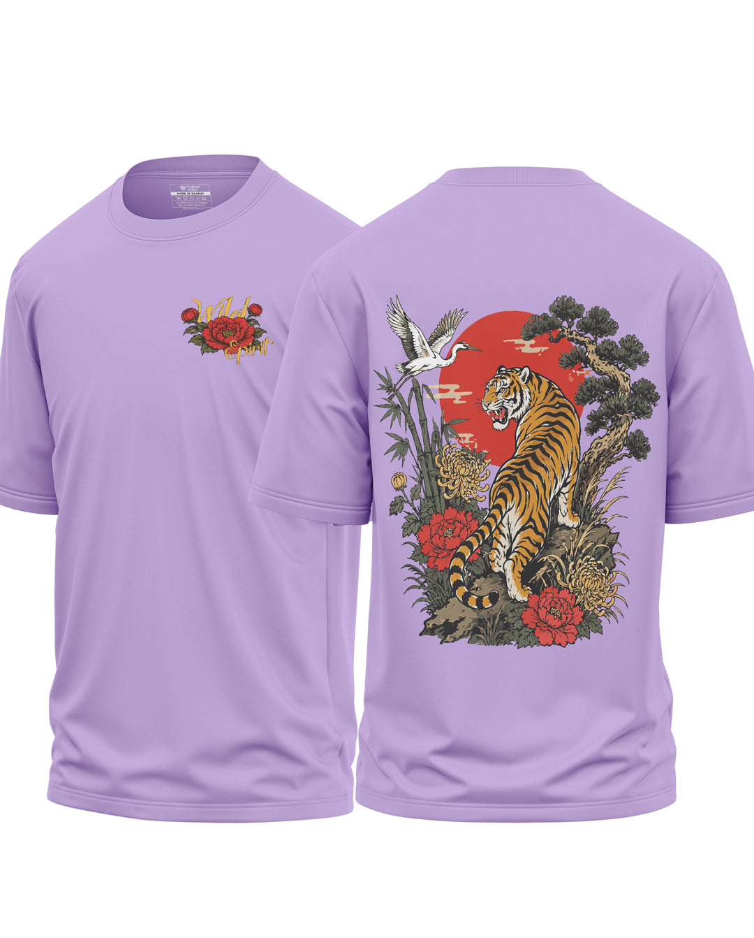 Wild Spirit Tiger Oversized T-Shirt