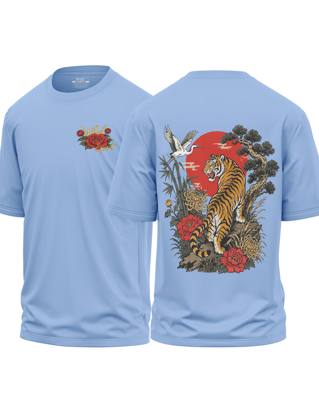 Wild Spirit Tiger Oversized T-Shirt