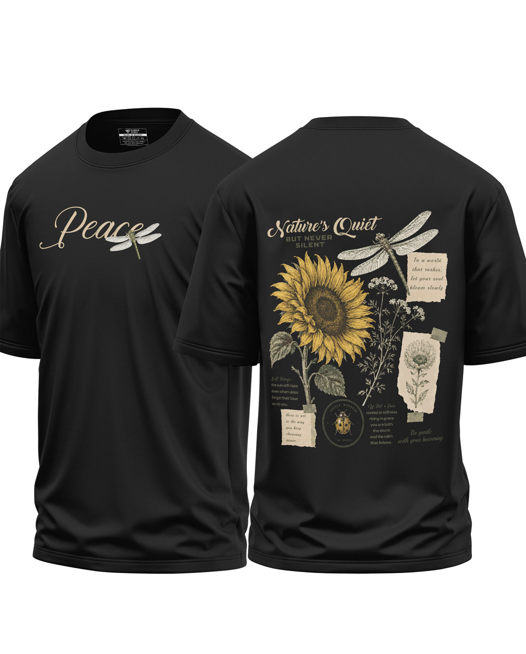 Peace Bloom Oversized T-Shirt