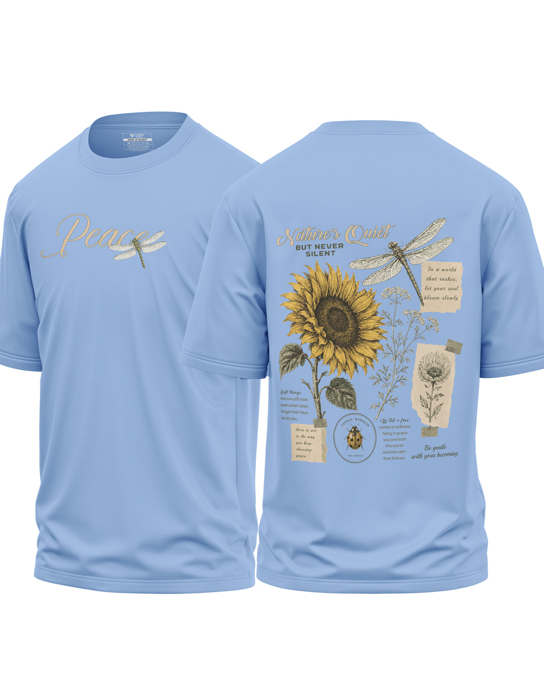 Peace Bloom Oversized T-Shirt