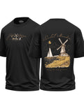 Golden Horizon Oversized T-Shirt