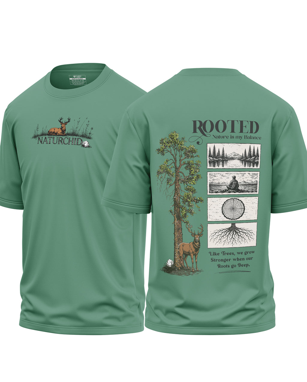 Rooted Nature Oversized T-Shirt