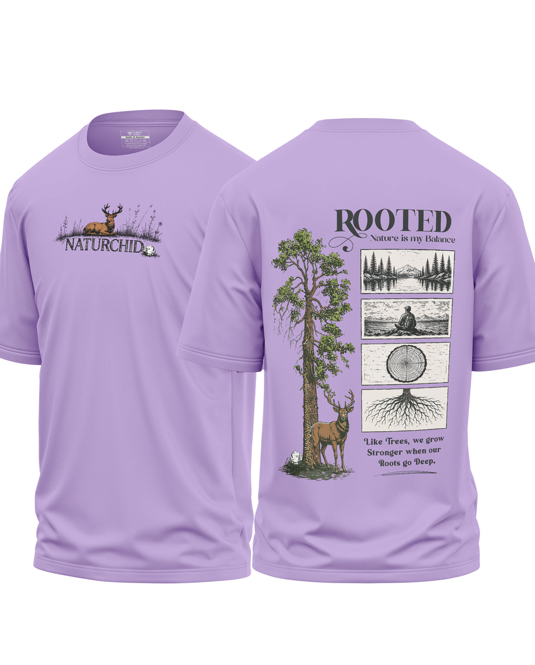 Rooted Nature Oversized T-Shirt