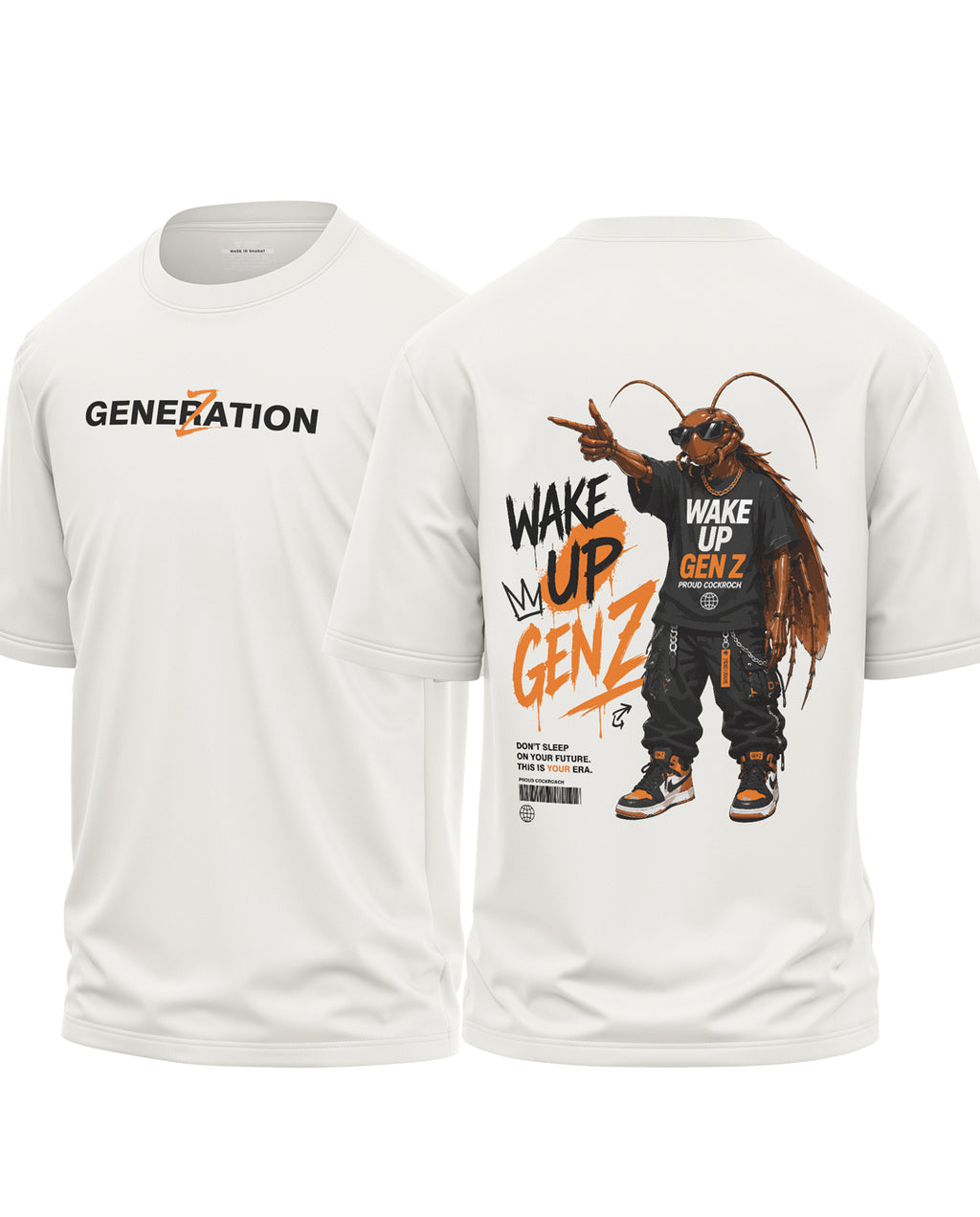 Wake Up GenZ Oversized T-Shirt