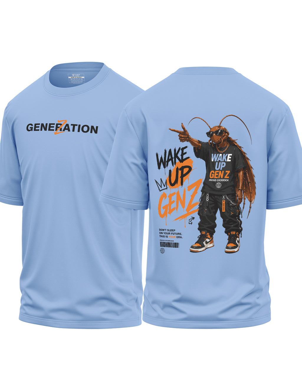 Wake Up GenZ Oversized T-Shirt