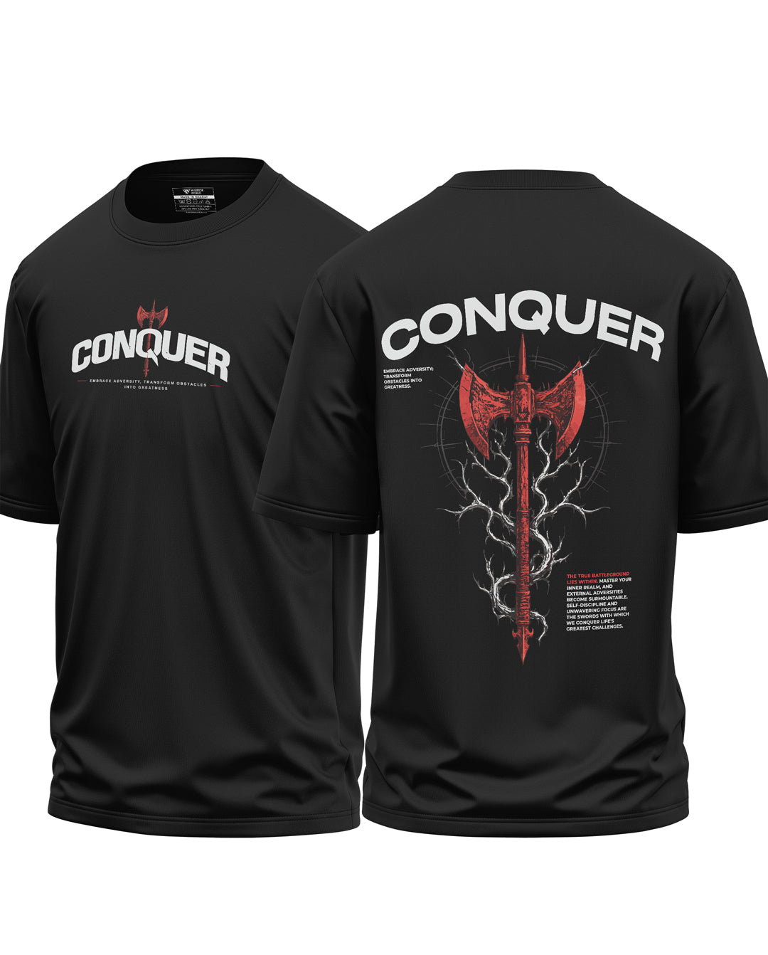 Conquer The True Battleground Oversized T-Shirt