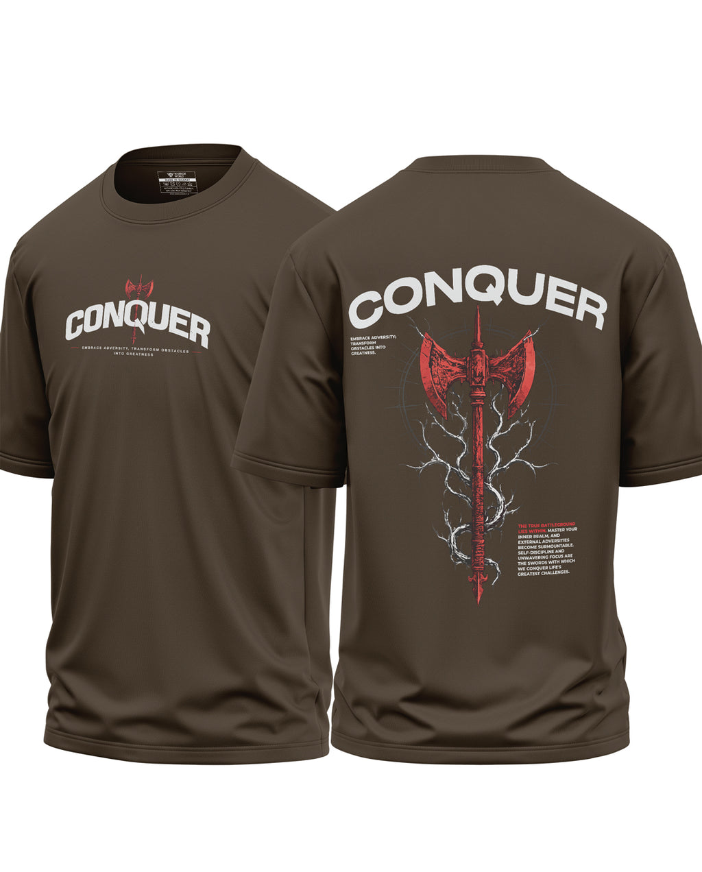 Conquer The True Battleground Oversized T-Shirt