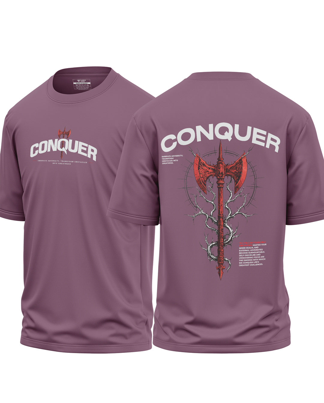 Conquer The True Battleground Oversized T-Shirt