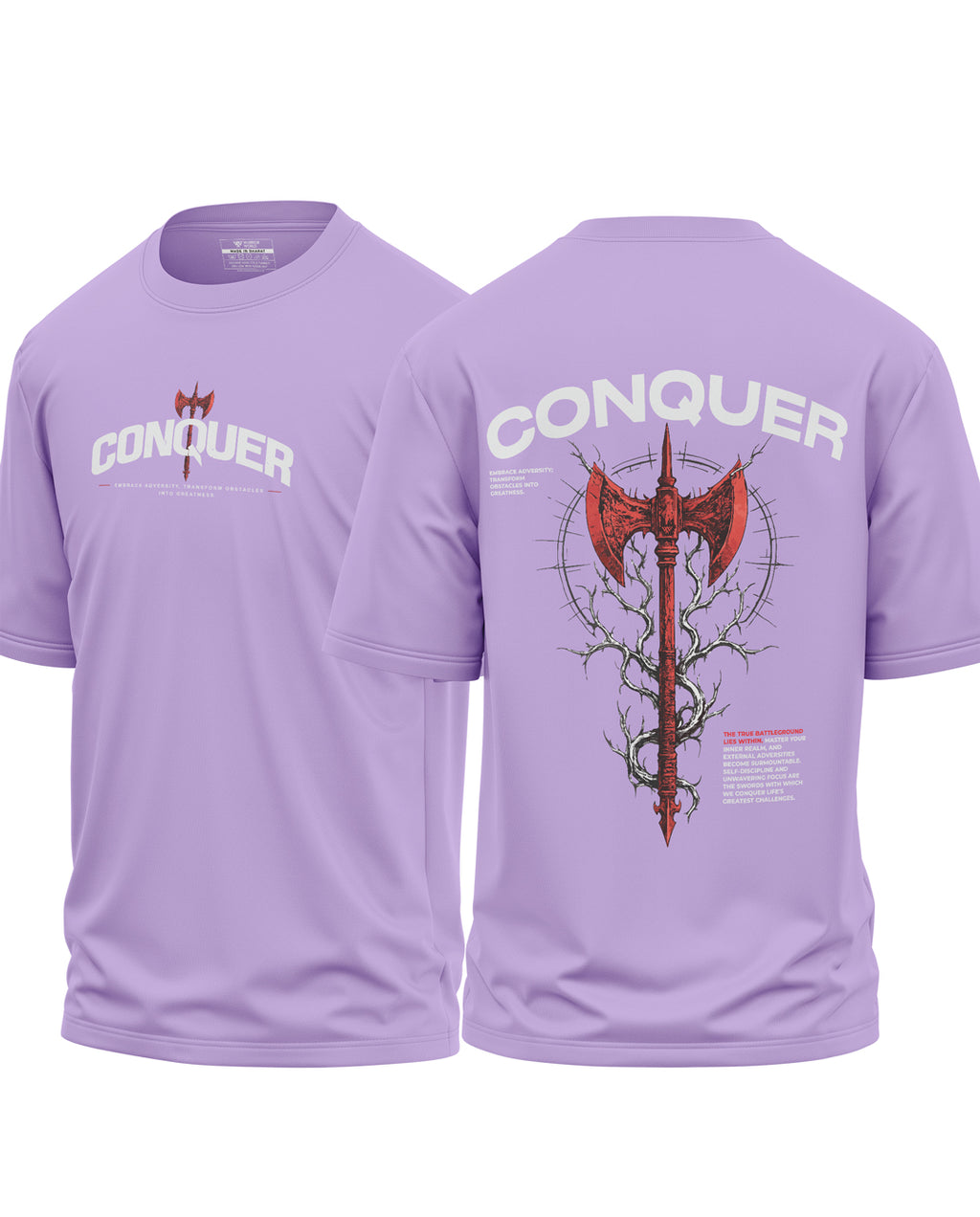 Conquer The True Battleground Oversized T-Shirt