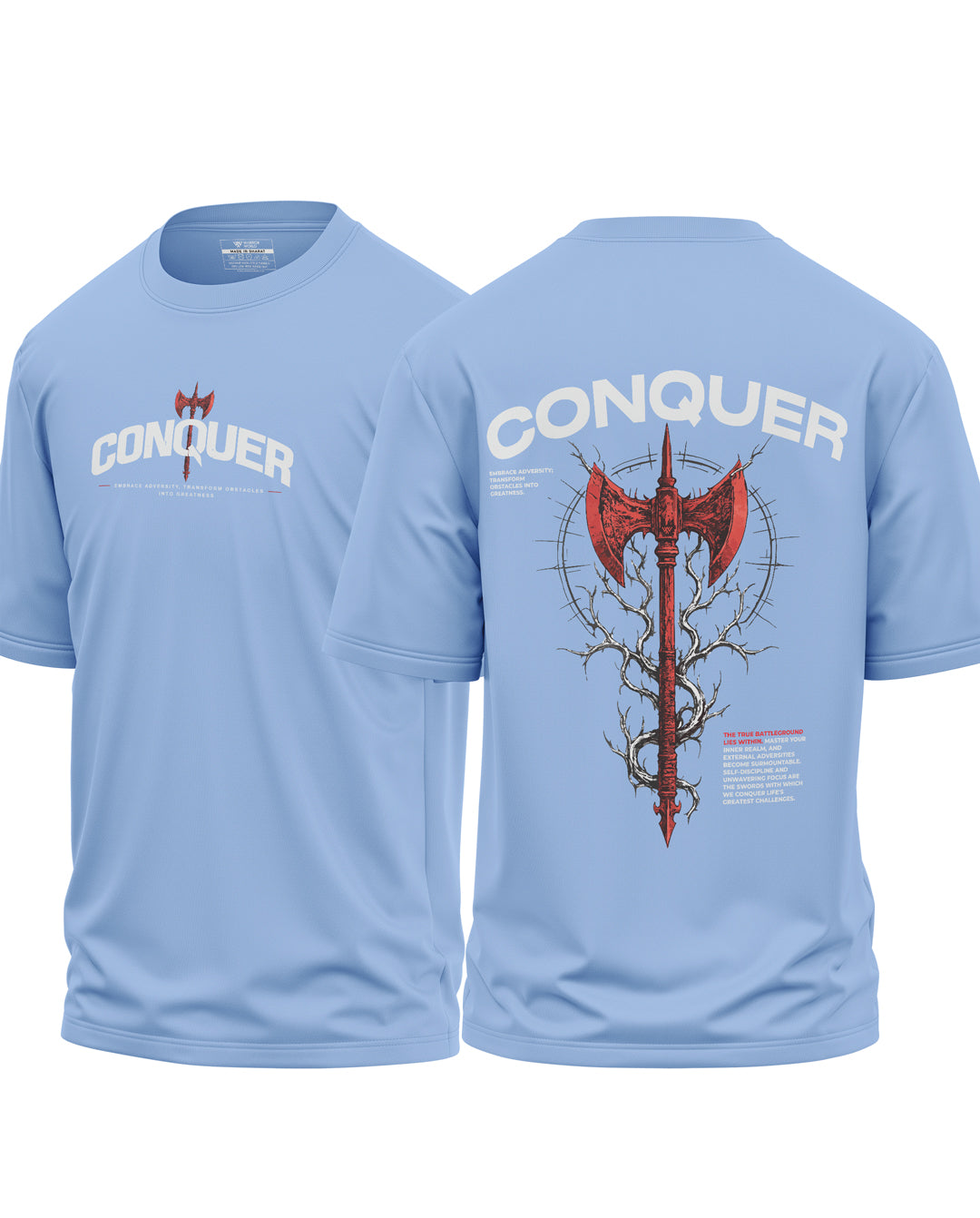 Conquer The True Battleground Oversized T-Shirt
