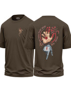 Mahakal Abhaya Mudra Oversized T-Shirt
