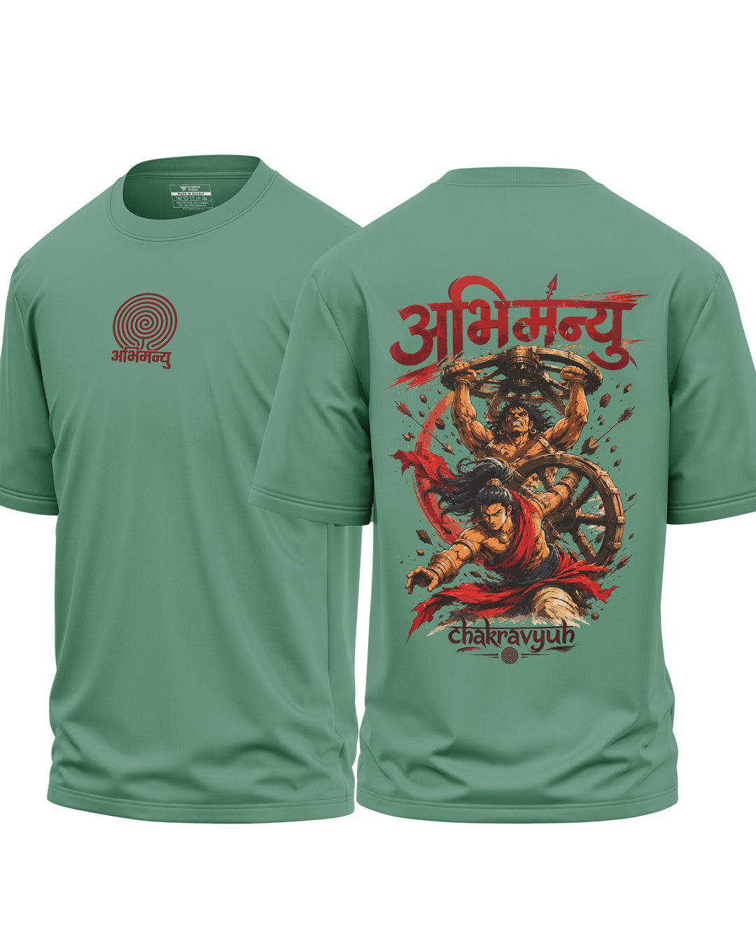 Abhimanyu Chakravyuh Oversized T-Shirt