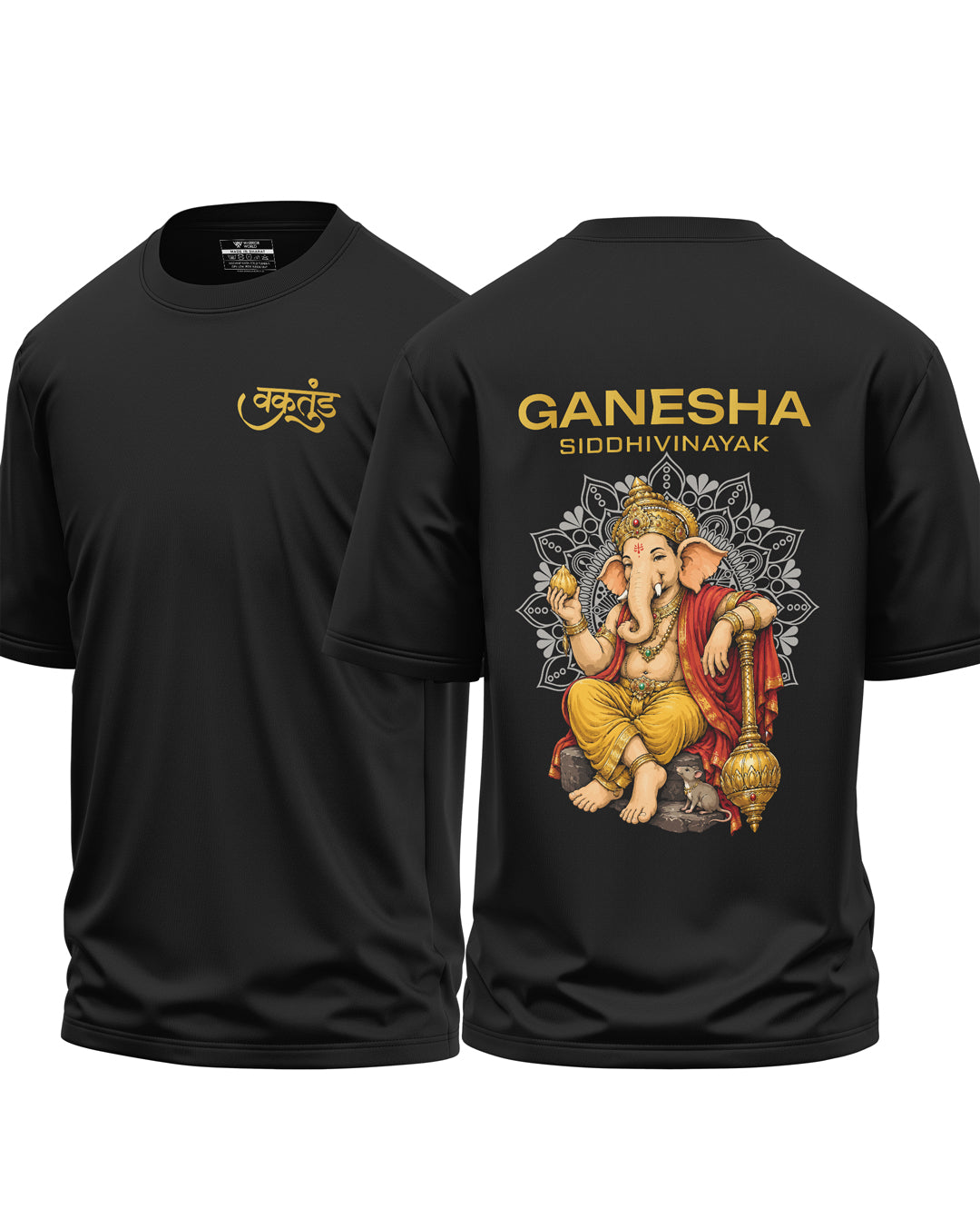 Vakratunda Siddhivinayak Oversized T-Shirt