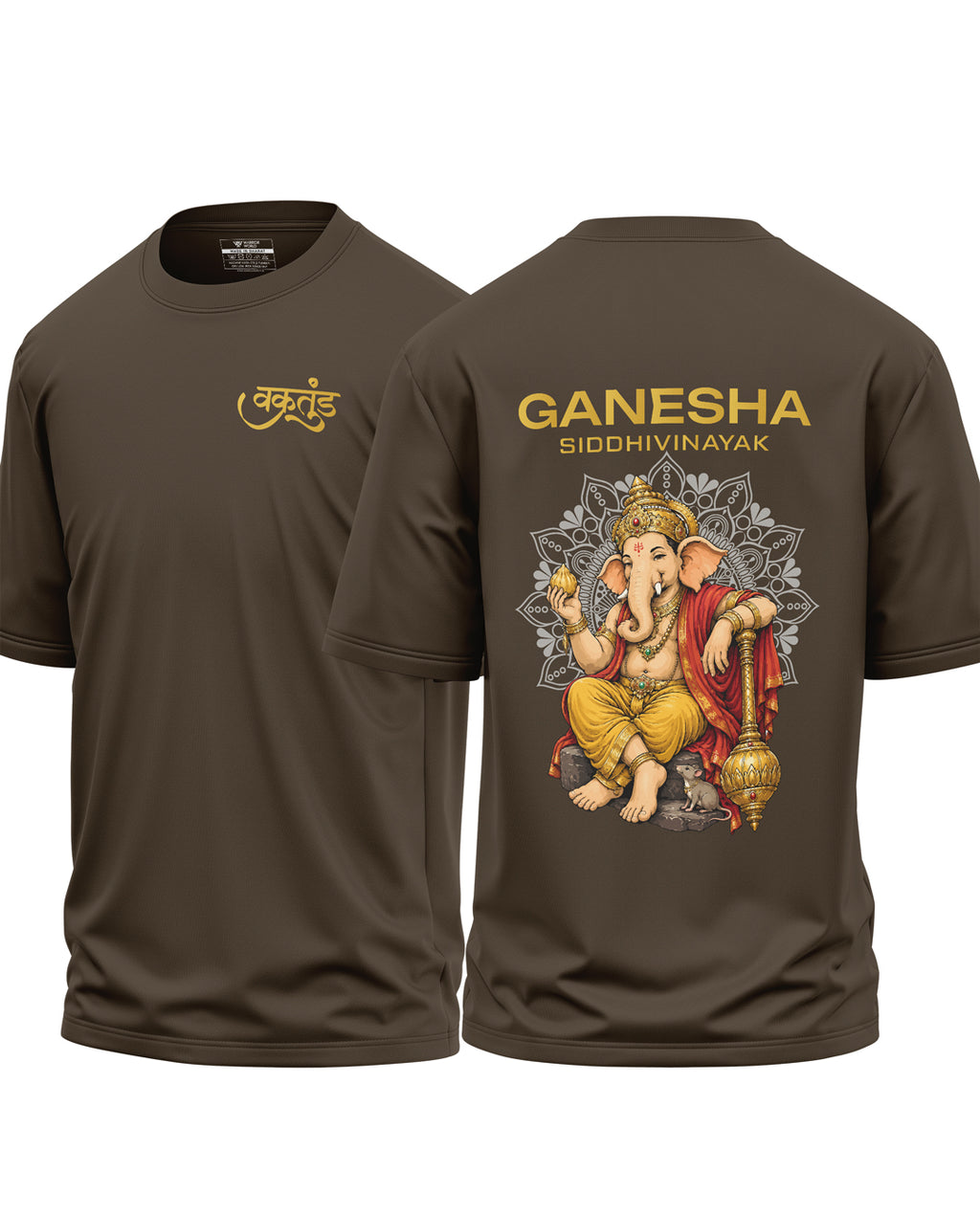 Vakratunda Siddhivinayak Oversized T-Shirt