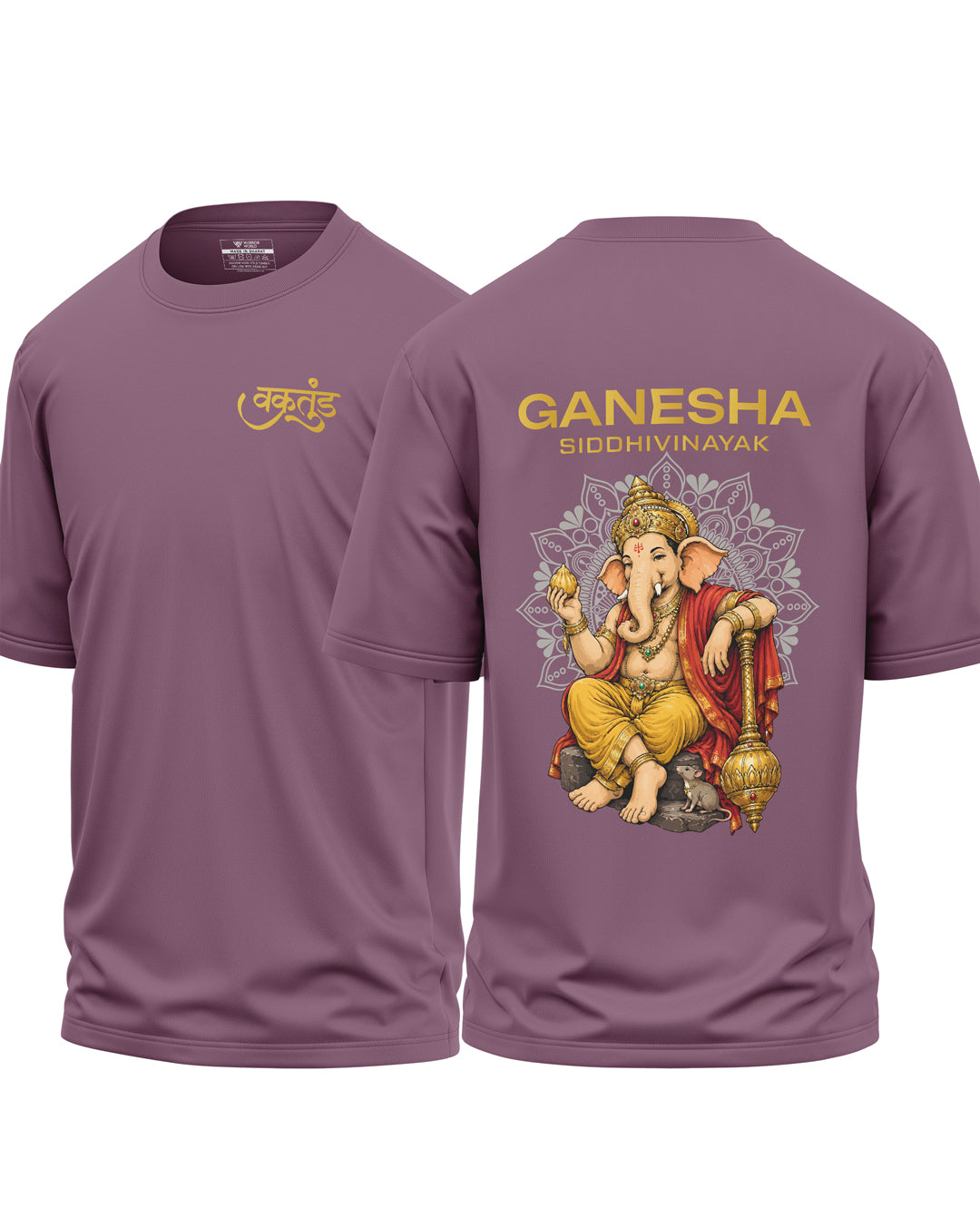 Vakratunda Siddhivinayak Oversized T-Shirt